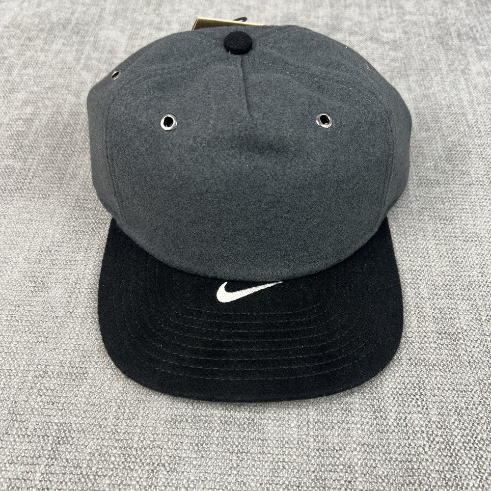 Nike Pro Cap Mens Unisex Hat Medium Large Strapback Grey Black NEW FN4403 060
